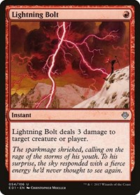 Lightning Bolt, Archenemy: Nicol Bolas