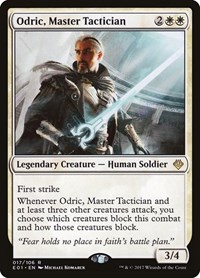 Odric, Master Tactician, Archenemy: Nicol Bolas