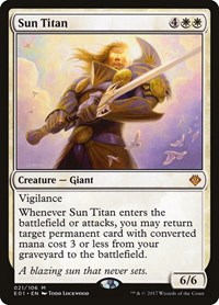 Sun Titan, Archenemy: Nicol Bolas