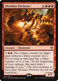Obsidian Fireheart, Archenemy: Nicol Bolas