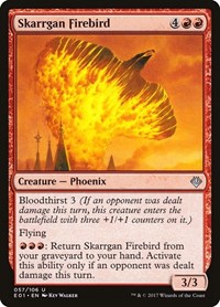 Skarrgan Firebird, Archenemy: Nicol Bolas