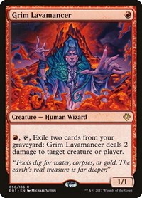 Grim Lavamancer, Archenemy: Nicol Bolas
