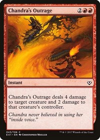 Chandra's Outrage, Archenemy: Nicol Bolas