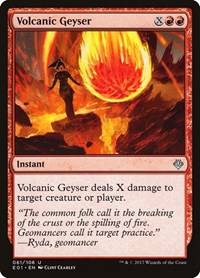 Volcanic Geyser, Archenemy: Nicol Bolas