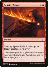 Searing Spear, Archenemy: Nicol Bolas