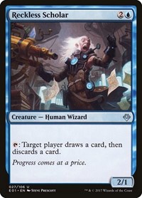 Reckless Scholar, Archenemy: Nicol Bolas
