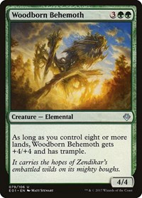 Woodborn Behemoth, Archenemy: Nicol Bolas