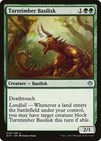 Turntimber Basilisk, Archenemy: Nicol Bolas