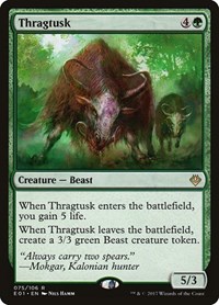 Thragtusk, Archenemy: Nicol Bolas