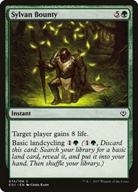 Sylvan Bounty, Archenemy: Nicol Bolas