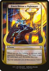 Every Dream a Nightmare (Archenemy: Nicol Bolas), Oversize Cards