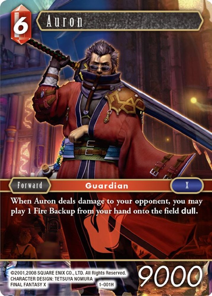 Auron (Hero), Standard, front