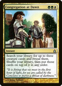 Congregation at Dawn, Ravnica: City of Guilds