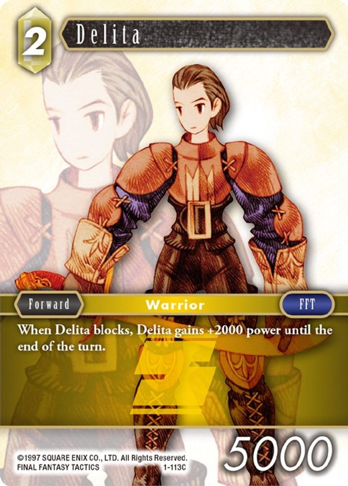 Delita (Common), Standard, front