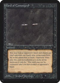Word of Command, Alpha Edition