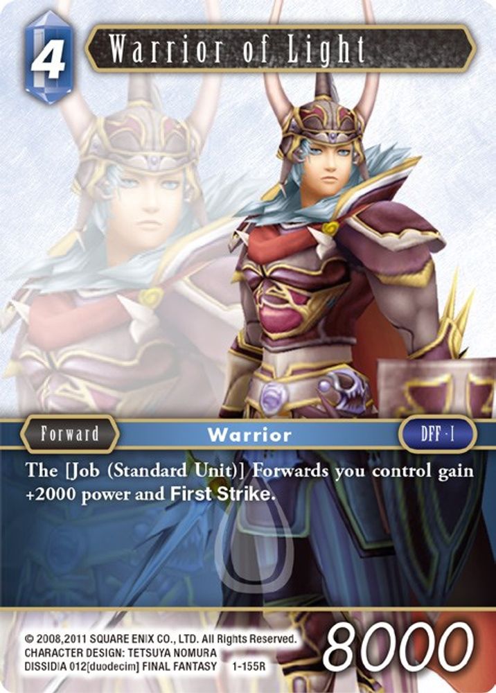 Warrior of Light (Water), Standard, front