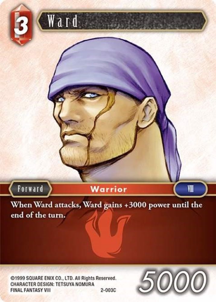Ward, Standard, front