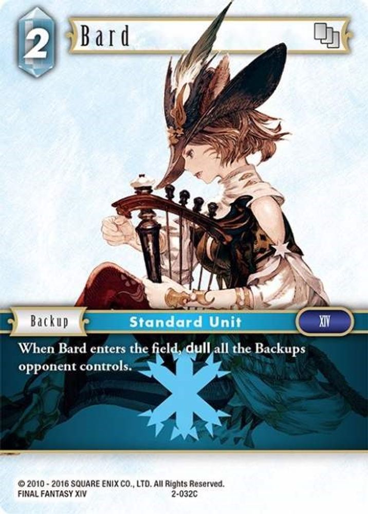 Bard, Standard, front