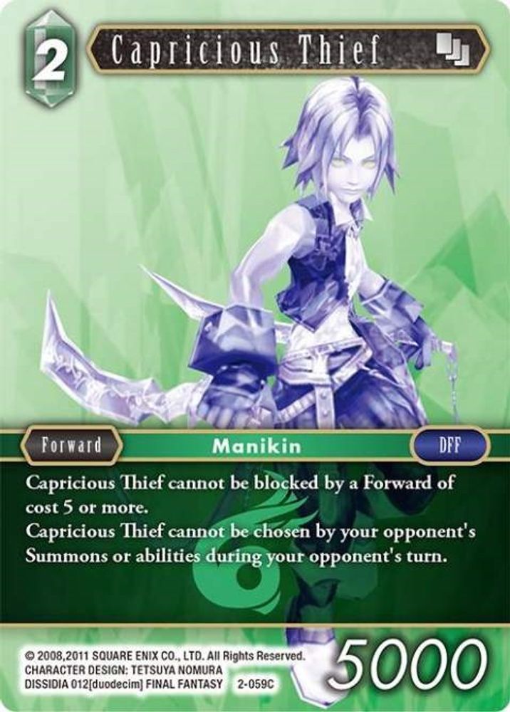 Capricious Thief, Standard, front