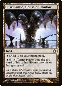 Duskmantle, House of Shadow, Ravnica: City of Guilds