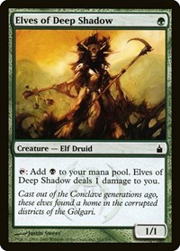 Elves of Deep Shadow, Ravnica: City of Guilds