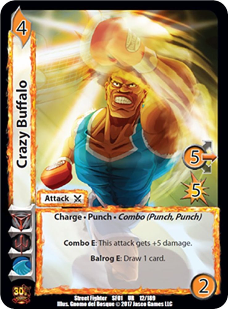 Crazy Buffalo, Standard, front