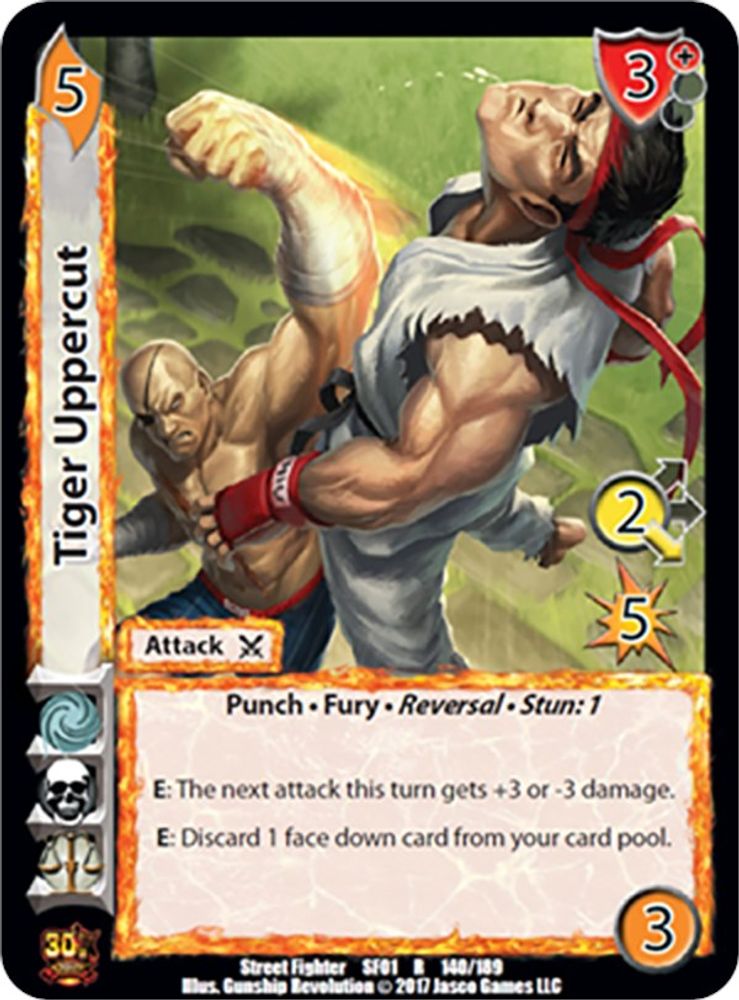 Tiger Uppercut, Foil, front