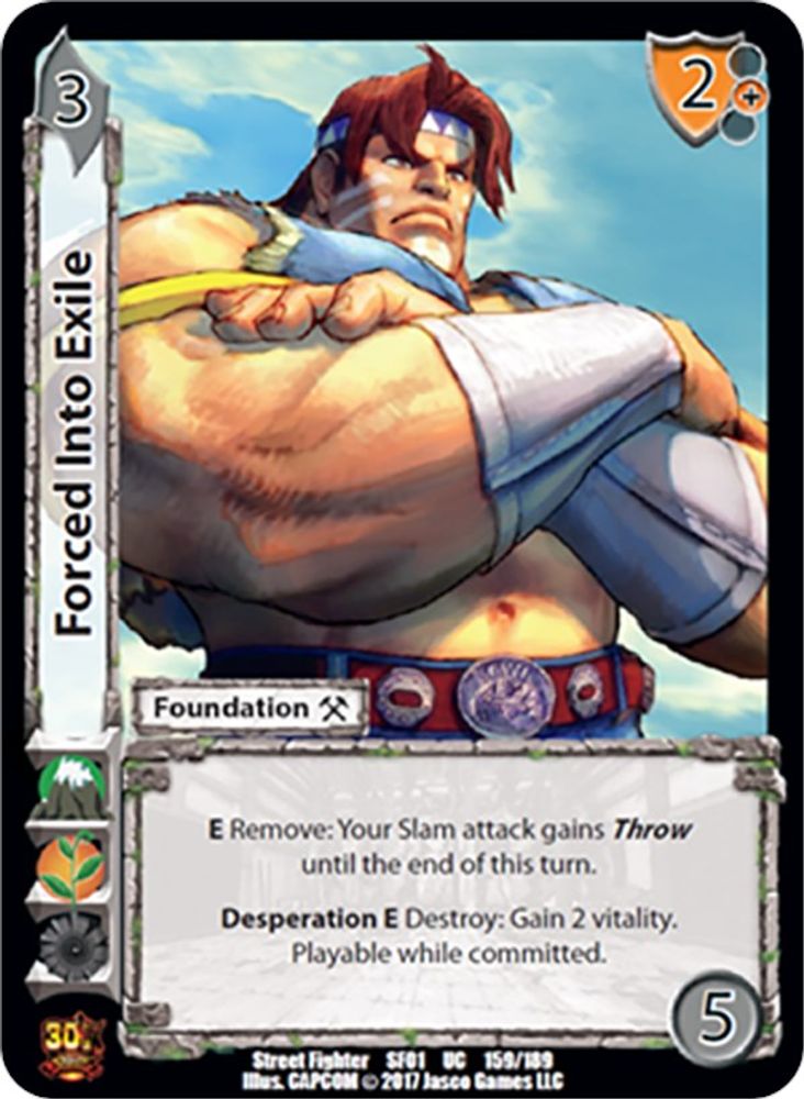 Forced Into Exile, Standard, front