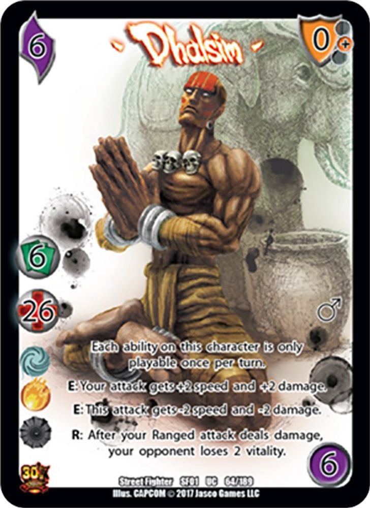 Dhalsim, Standard, front