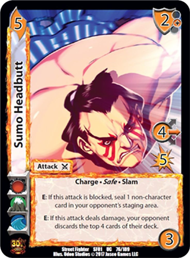 Sumo Headbutt, Standard, front