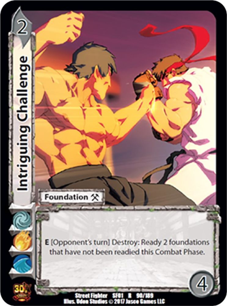 Intriguing Challenge, Foil, front
