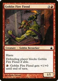 Goblin Fire Fiend, Ravnica: City of Guilds