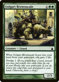 Golgari Brownscale, Ravnica: City of Guilds