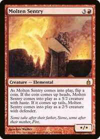 Molten Sentry, Ravnica: City of Guilds