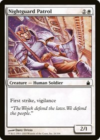 Nightguard Patrol, Ravnica: City of Guilds