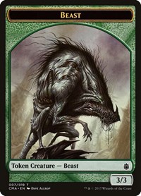 Beast Token (007), Commander Anthology