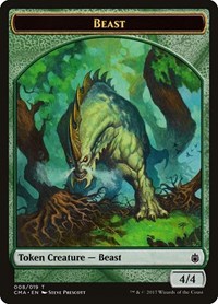 Beast Token (008), Commander Anthology