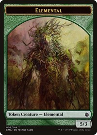Elemental Token (009), Commander Anthology