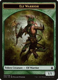 Elf Warrior Token (012), Commander Anthology