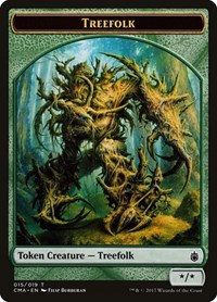 Treefolk Token (015), Commander Anthology