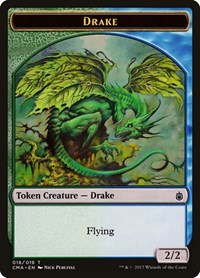 Drake Token (018), Commander Anthology