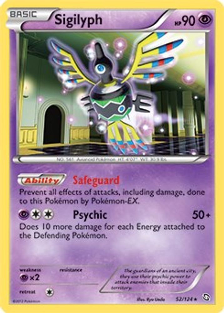 Sigilyph - 52/124
