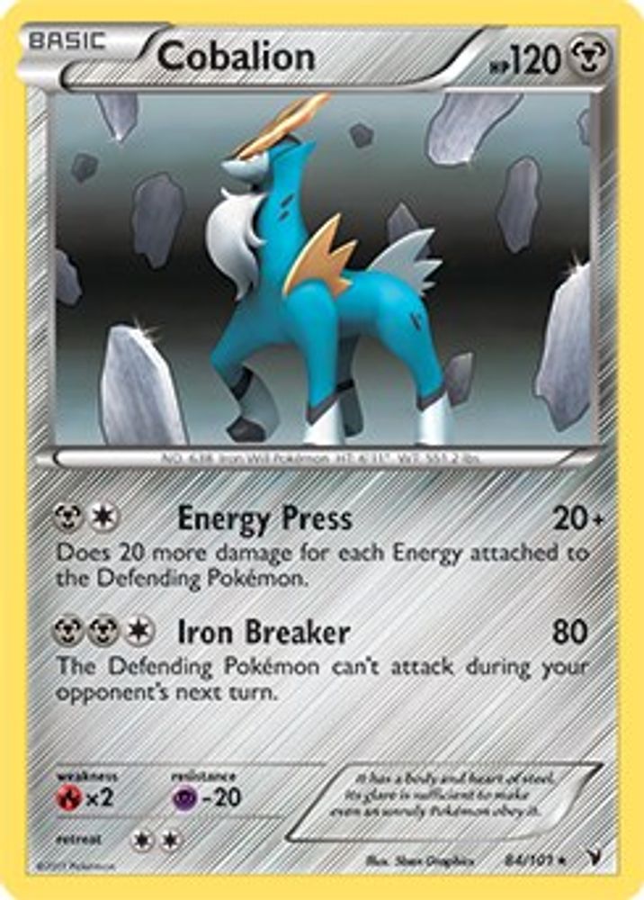 Cobalion - 84/101 (Battle Arena Deck Exclusive)