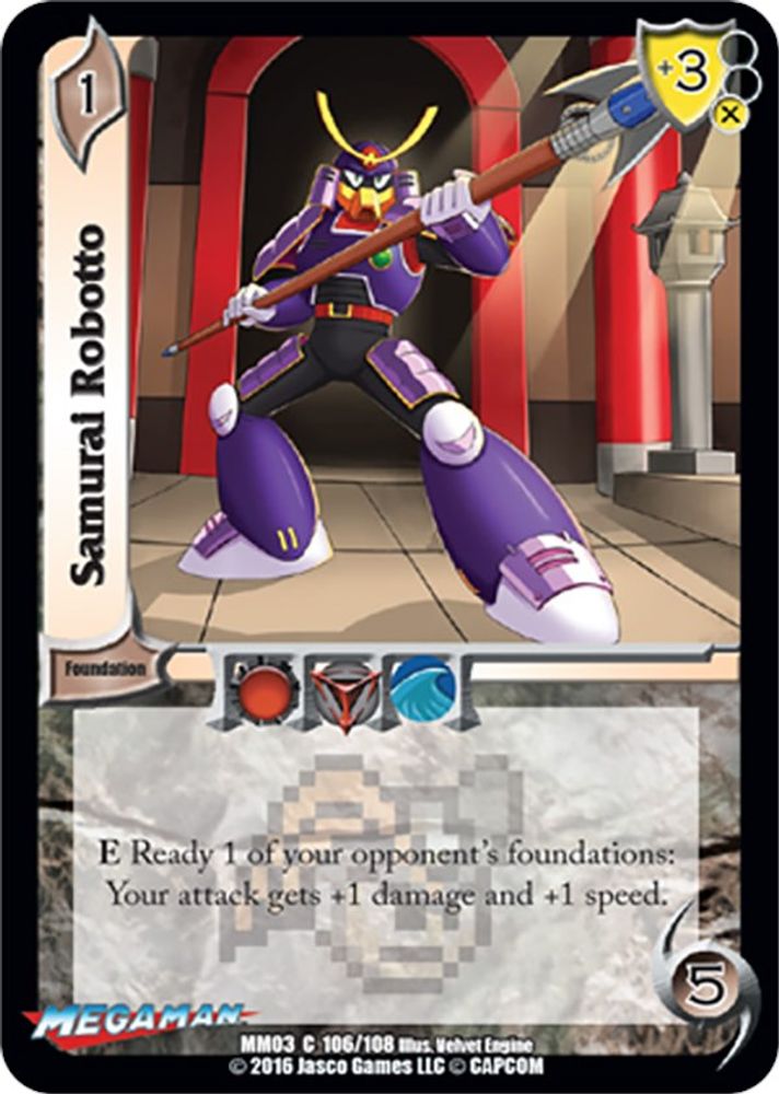 Samurai Robotto, Standard, front