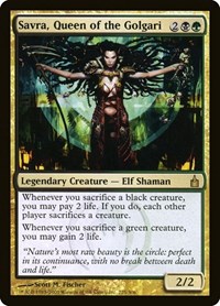 Savra, Queen of the Golgari, Ravnica: City of Guilds