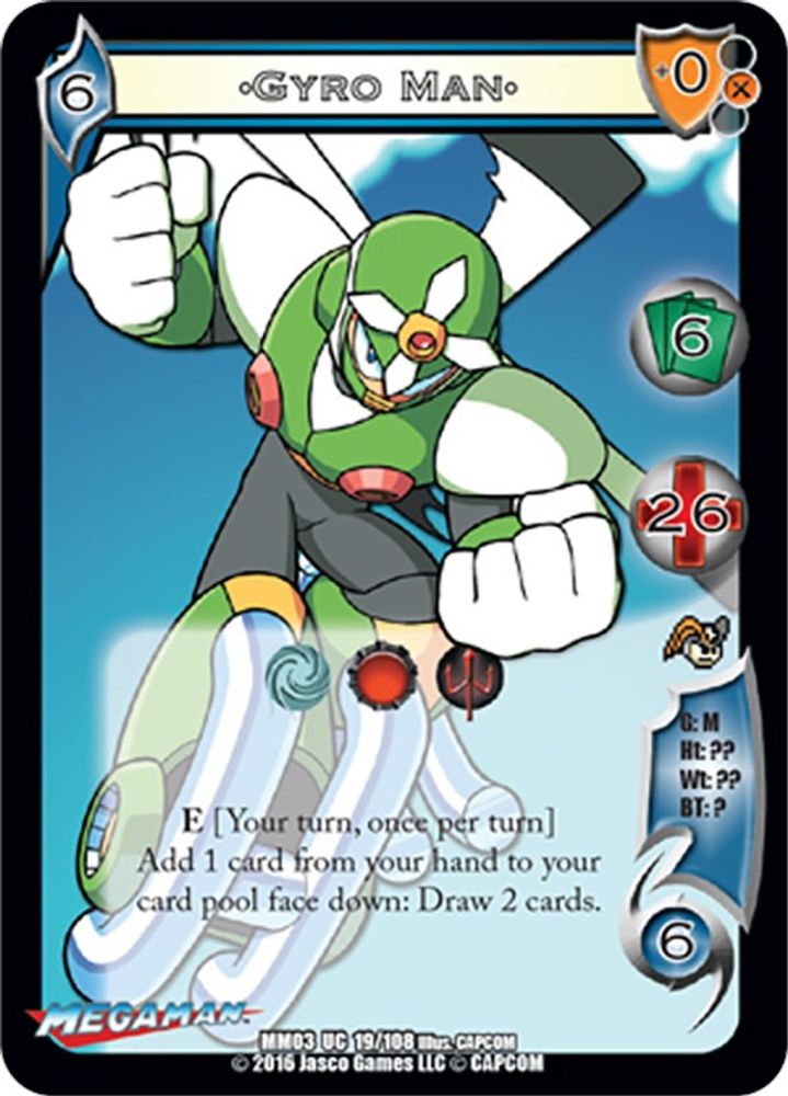 Gyro Man, Standard, front