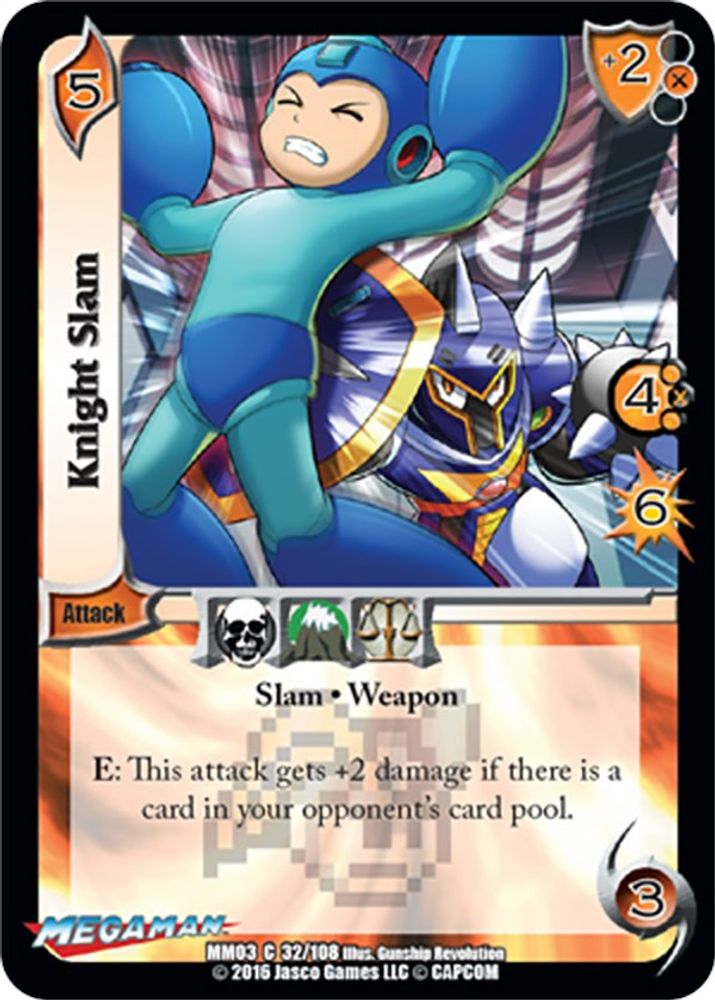 Knight Slam, Standard, front