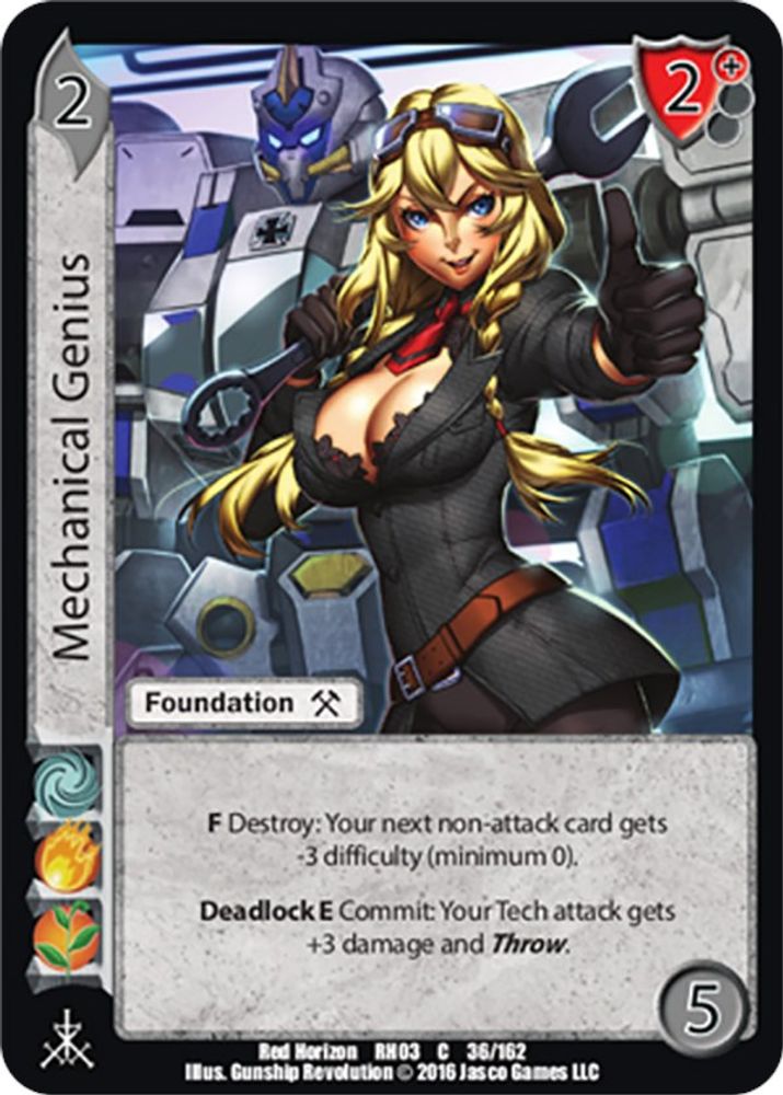 Mechanical Genius, Standard, front