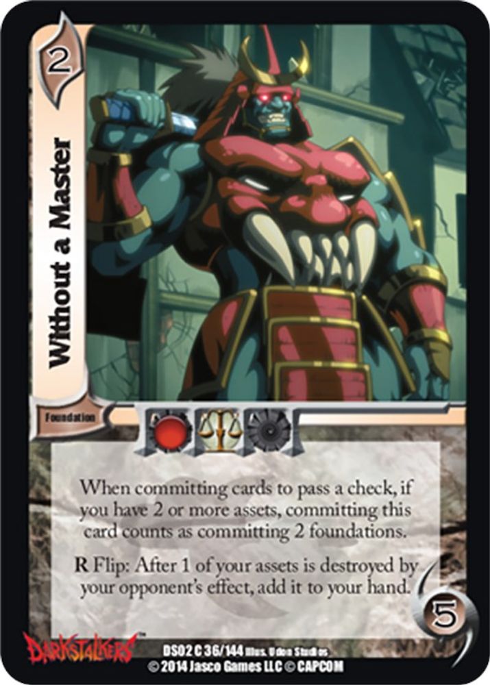Without a Master, Standard, front