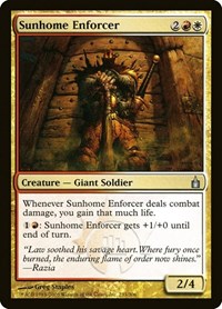 Sunhome Enforcer, Ravnica: City of Guilds